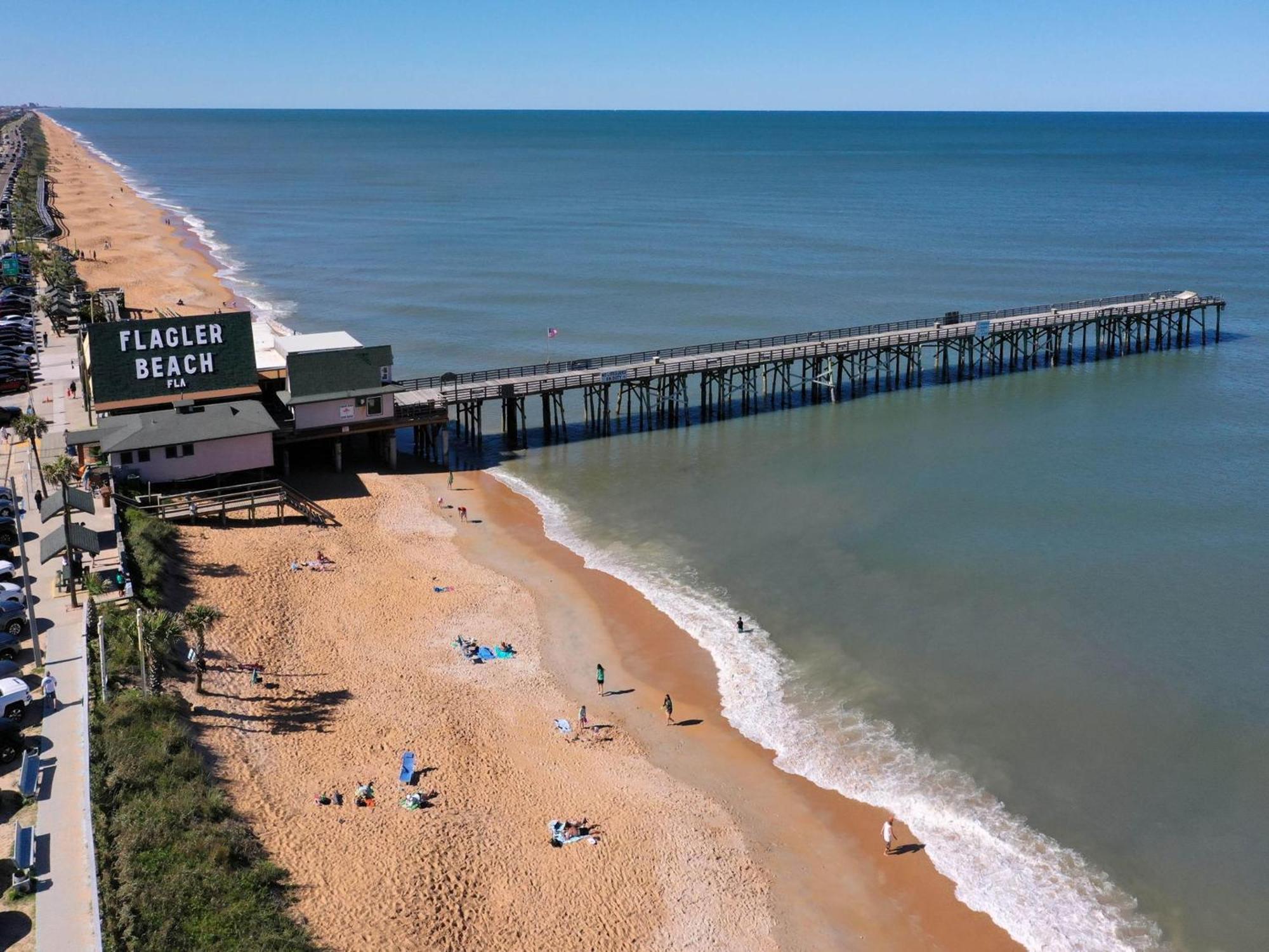 South Beach Club 205, 3 Bedrooms, Sleeps 6, Ocean View, 2Nd Floor, Elevator Flagler Beach Exterior foto